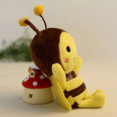 Petite Peluche Abeille vue de coté