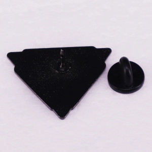 Vue Arrière Patch libéllule Noir écusson Gothique avec Citation