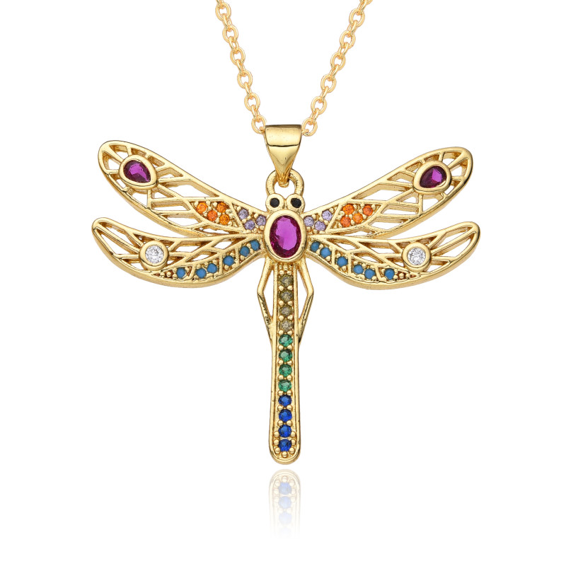 Collier Pendentif Libellule Joyau Enchanté