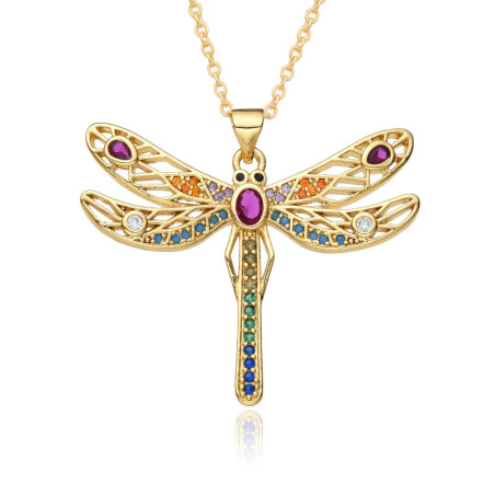 Collier Pendentif Libellule Joyau Enchanté