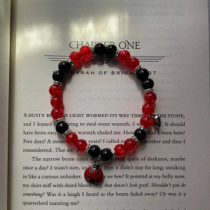 Bracelet Coccinelle avec Perles