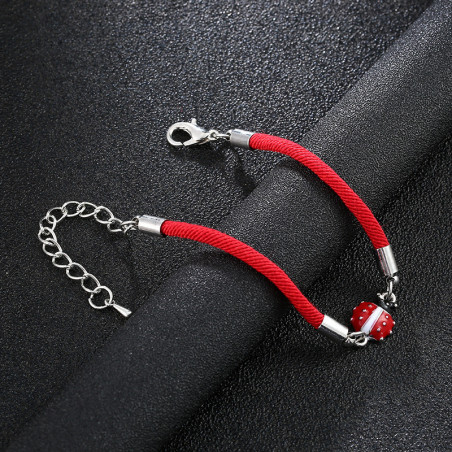 Vue générale Bracelet Coccinelle Éclat Minimaliste