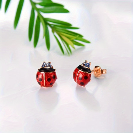 Vue générale Boucles d'Oreilles Coccinelle Charme Secret Boucles d'Oreilles Coccinelle Charme Secret 