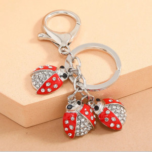 Porte-clés Coccinelle "Éclat Enchanté"