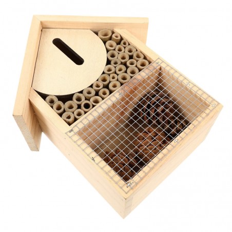 test dortoit maison en bois suspendue pour abeilles