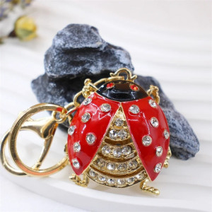 Porte-clés Coccinelle 'Éclat Rubis'