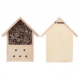 avis mini abri en bois de pin pour abeille