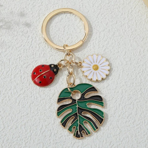 Porte-clés Coccinelle "Jardin des Tropiques"