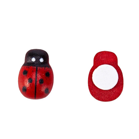 Avant Lot de Décorations Figurines Coccinelles - 100 pièces !