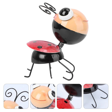 Details de la Figurine Ornement de jardin Coccinelle