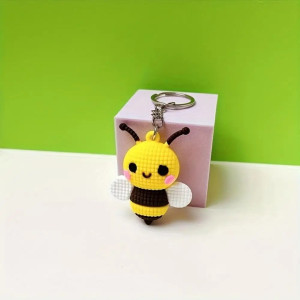 Porte-clés Abeille Sourire Ensoleillé