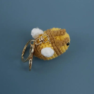 Avant Porte-clés Abeille Douceur de Miel