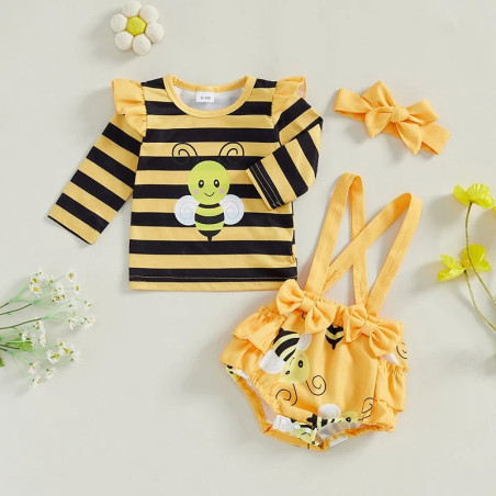 Vue détaillée  de la Barbotteuse Bébé Abeille Câlin Ensoleillé