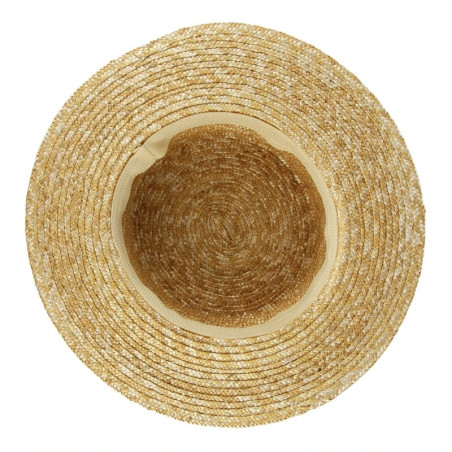 Vue Arrière Chapeau Abeille Charme Champêtre