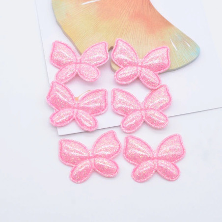 Écussons Papillon à coudre Papillon couleur Rose