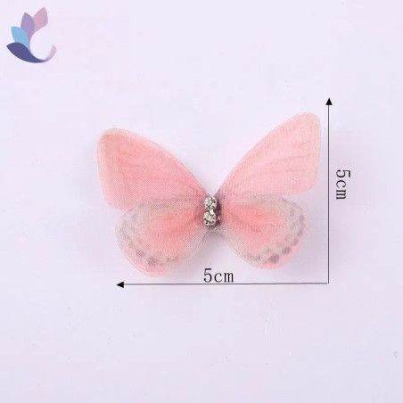 Les Dimensions Écussons Papillons Ailes Papillon 3D
