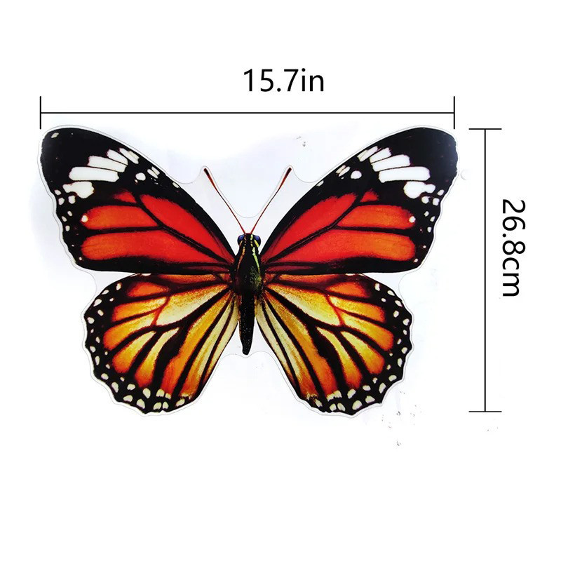 Grand Autocollant Papillon 40 cm - Modele 1