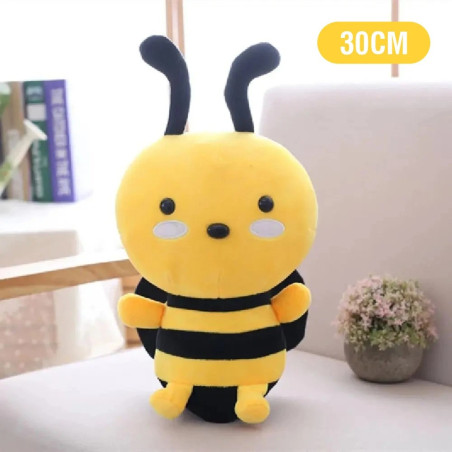 Grande peluche abeille - 3 tailles au choix !