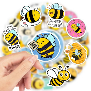 Avant Lot d'autocollants abeilles - 50 pièces !