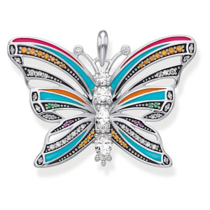 Vue générale Collier papilion inspiration inca