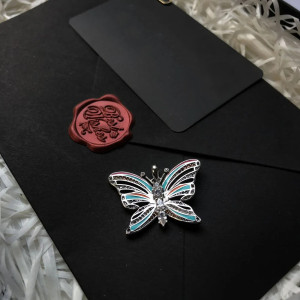 Collier papilion inspiration inca