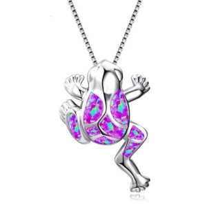 Collana Rana Bagliore Opalescente | Gioiello Elegante Colorato