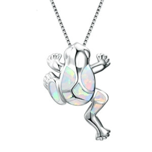 Collana Rana Scaglie Opalescenti | Gioiello Unico Donna