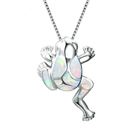 Collana Rana Scaglie Opalescenti | Gioiello Unico Donna