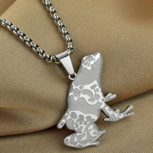 Collana Rana Spirito Selvaggio - Gioiello in Acciaio Inox