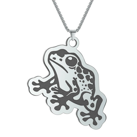 Collana Rana Originale | Gioiello in Acciaio | Idea Regalo Donna