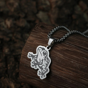 Collana Rana Originale | Gioiello in Acciaio | Idea Regalo Donna
