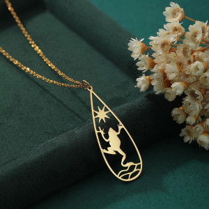 Collana Rana al Tramonto | Idea Regalo Donna Originale