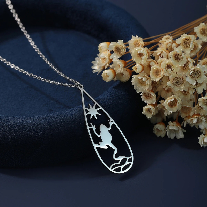 Collana Rana al Tramonto | Idea Regalo Donna Originale