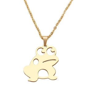 Collana Rana Salto Allegro - Gioiello Minimalista Oro Argento