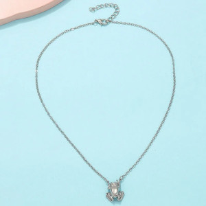 Collana Rana Minimalista - Gioiello Elegante in Oro o Argento