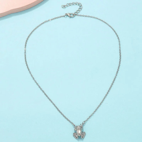 Collana Rana Minimalista - Gioiello Elegante in Oro o Argento