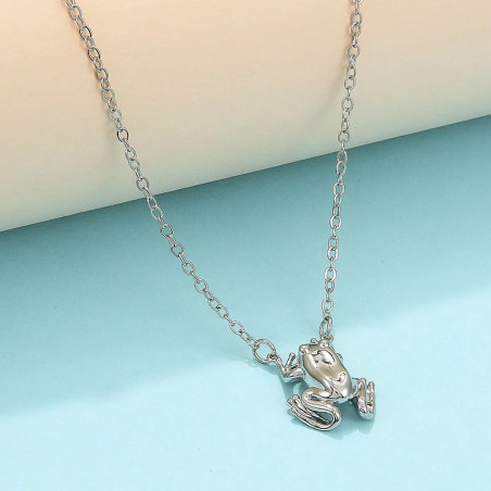Collana Rana Minimalista - Gioiello Elegante in Oro o Argento