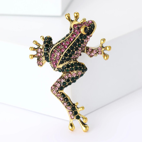 Broche Grenouille Splendeur Royale - modèle 1