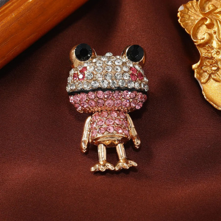 Broche Grenouille Éclat Princier -  modèle 1