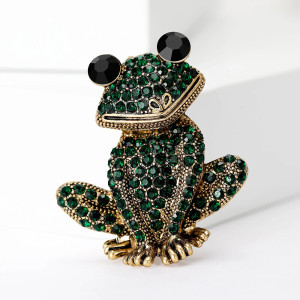 Broche Grenouille Éclat de la Forêt Enchantée