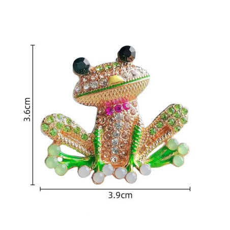 dimensions Broche Grenouille Jubilé Jovial