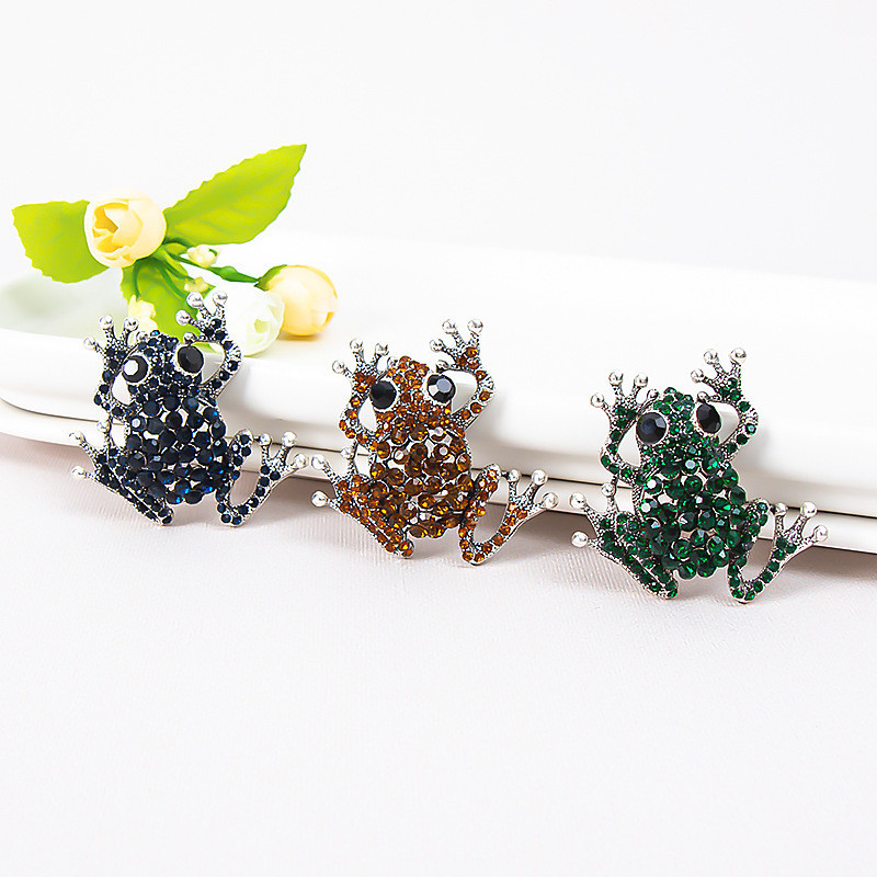 Broche Grenouille Prisme Enchanté