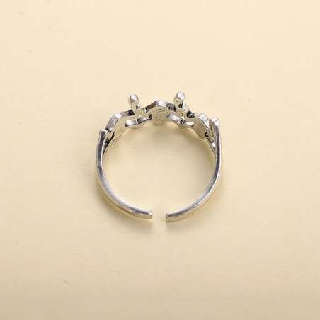 vue complète de la Bague Grenouille Danse Aquatique