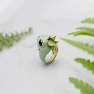 Anello Rana Principessa Lily | Idea Regalo Donna Originale