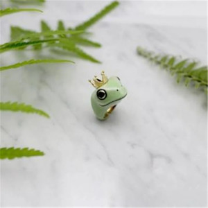 Anello Rana Principessa Lily | Idea Regalo Donna Originale