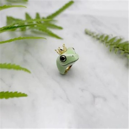 Anello Rana Principessa Lily | Idea Regalo Donna Originale