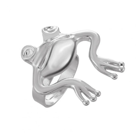 Anello Rana "Lily Hop" – Gioiello Originale ed Elegante