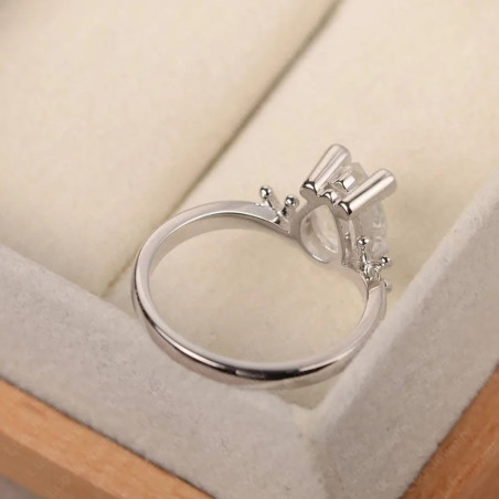 détails de la Bague Grenouille "Crystal Pond"