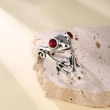 Bague Grenouille "Lily's Pond"