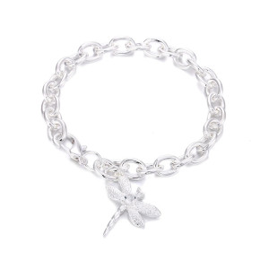 Bracciale Libellula in Argento Sterling 925 - Splendore Eterno